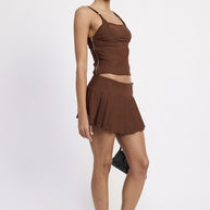PLEATED MINI SKORT-Emory Park-[option4]-[option5]-[option6]-[option7]-[option8]-Shop-Boutique-Clothing-for-Women-Online