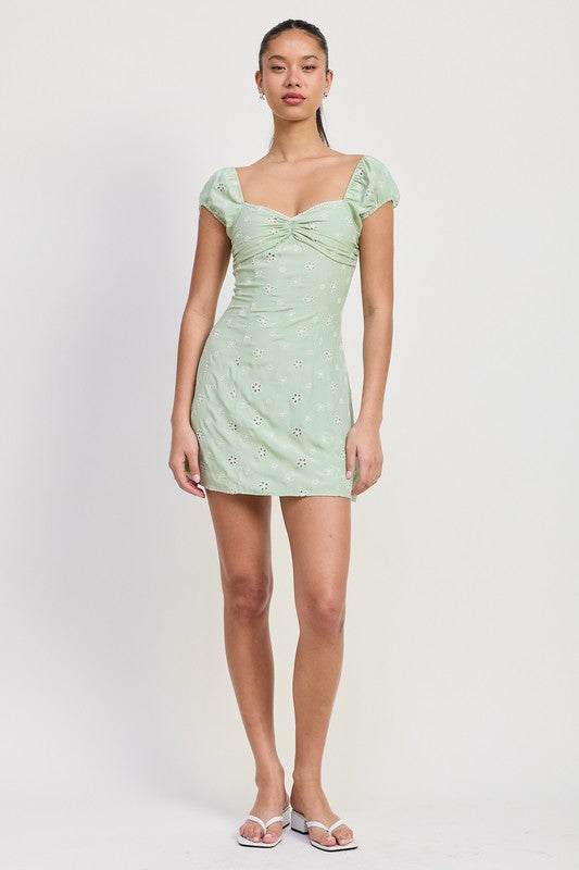 MIX MEDIA MINI RUCHED DRESS-Emory Park-[option4]-[option5]-[option6]-[option7]-[option8]-Shop-Boutique-Clothing-for-Women-Online