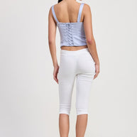 SATIN BUSTIER TOP WITH LACE DETAIL-Emory Park-[option4]-[option5]-[option6]-[option7]-[option8]-Shop-Boutique-Clothing-for-Women-Online