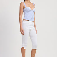 SATIN BUSTIER TOP WITH LACE DETAIL-Emory Park-[option4]-[option5]-[option6]-[option7]-[option8]-Shop-Boutique-Clothing-for-Women-Online