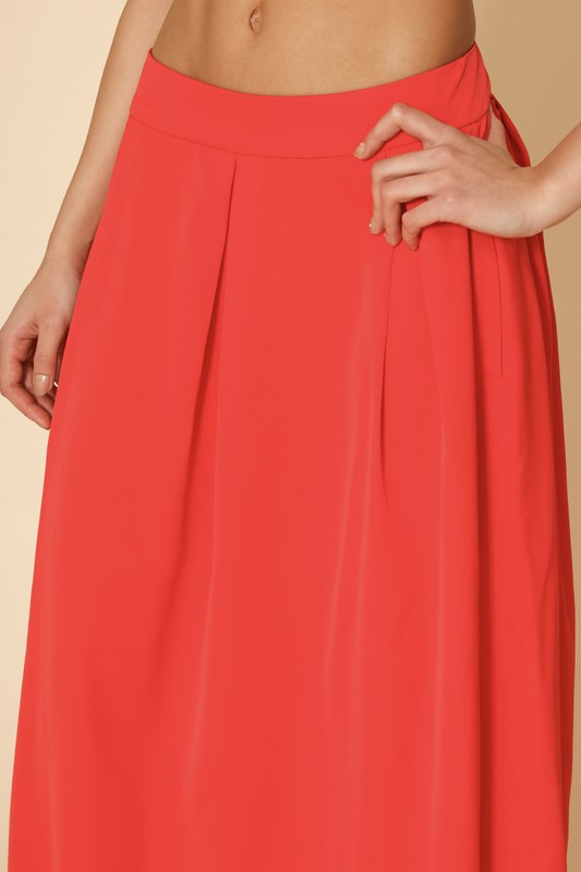 High Waist Pleated Skirt-Miss Sparkling-[option4]-[option5]-[option6]-[option7]-[option8]-Shop-Boutique-Clothing-for-Women-Online