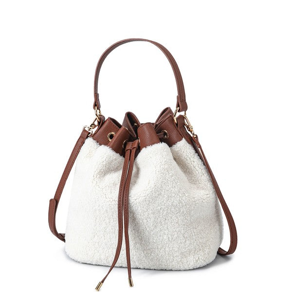 The Saryn Bucket Bag by Mia K-MKF Collection by Mia K-Brown-One Size-[option4]-[option5]-[option6]-[option7]-[option8]-Shop-Boutique-Clothing-for-Women-Online