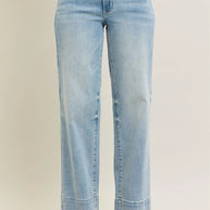 Judy Blue Release Hem Wide Leg Jeans-Trendsi-LT-0(24)-[option4]-[option5]-[option6]-[option7]-[option8]-Shop-Boutique-Clothing-for-Women-Online