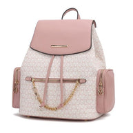 The Issah Backpack by Mia K-MKF Collection by Mia K-Peach-One Size-[option4]-[option5]-[option6]-[option7]-[option8]-Shop-Boutique-Clothing-for-Women-Online
