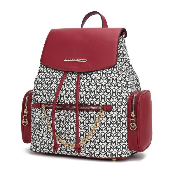 The Issah Backpack by Mia K-MKF Collection by Mia K-Red-One Size-[option4]-[option5]-[option6]-[option7]-[option8]-Shop-Boutique-Clothing-for-Women-Online