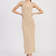 SPAGHETTI STRAP MIDI DRESS-Emory Park-TAN-S-[option4]-[option5]-[option6]-[option7]-[option8]-Shop-Boutique-Clothing-for-Women-Online