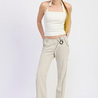 CHAIN LINK HALTER KNIT TOP-Emory Park-[option4]-[option5]-[option6]-[option7]-[option8]-Shop-Boutique-Clothing-for-Women-Online