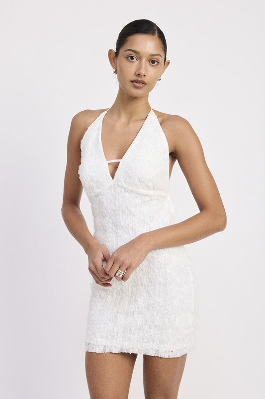 HALTER NECK MINI LACE DRESS WITH BACK TIE-Emory Park-IVORY LACE FLORAL-S-[option4]-[option5]-[option6]-[option7]-[option8]-Shop-Boutique-Clothing-for-Women-Online