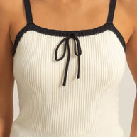 HYFVE Square Neck Ribbed Knit Cami-Tank Tops & Camis-Trendsi-[option4]-[option5]-[option6]-[option7]-[option8]-Shop-Boutique-Clothing-for-Women-Online
