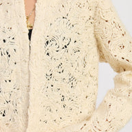 NOVELTY MACRAME CROPPED JACKET-Emory Park-CREAM-S-[option4]-[option5]-[option6]-[option7]-[option8]-Shop-Boutique-Clothing-for-Women-Online