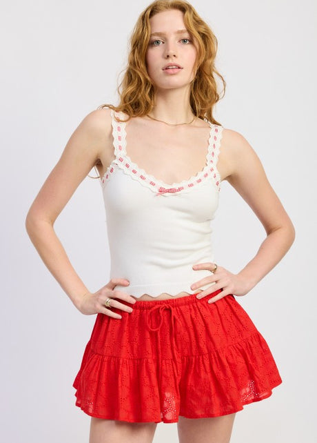 CROCHET STRAP SCALLOPED TANK TOP-Emory Park-OFF WHITE-S-[option4]-[option5]-[option6]-[option7]-[option8]-Shop-Boutique-Clothing-for-Women-Online