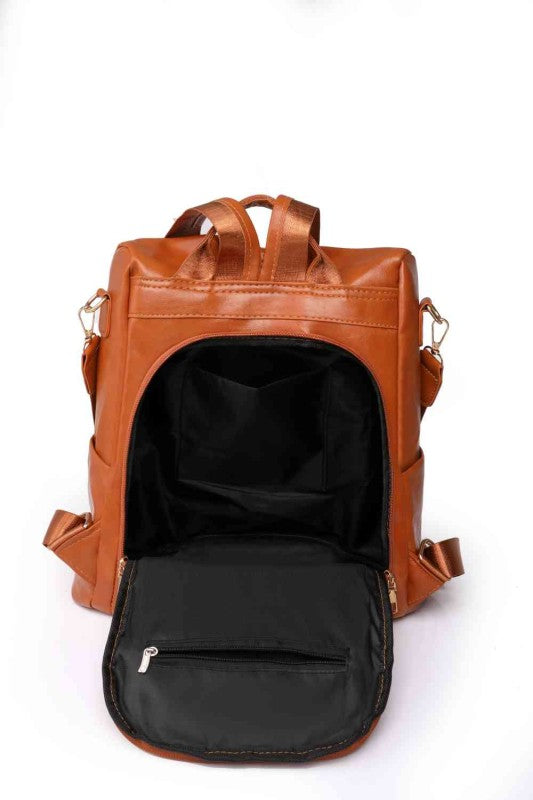 Marcy Zipper Pocket Backpack-ClaudiaG Collection-[option4]-[option5]-[option6]-[option7]-[option8]-Shop-Boutique-Clothing-for-Women-Online