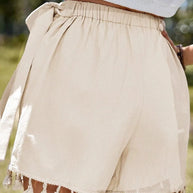 Tassel Trim Wrap Knot Side Mini Skort-Shorts-Trendsi-[option4]-[option5]-[option6]-[option7]-[option8]-Shop-Boutique-Clothing-for-Women-Online