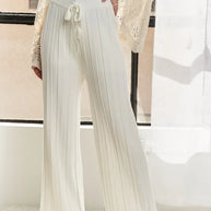 ADORA Tied Wide Leg Knit Pants-Pants-Trendsi-OFF WHITE-S-[option4]-[option5]-[option6]-[option7]-[option8]-Shop-Boutique-Clothing-for-Women-Online