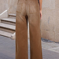 Denim Patch Pocket Shift Jeans-JUNIPER BLVD-[option4]-[option5]-[option6]-[option7]-[option8]-Shop-Boutique-Clothing-for-Women-Online