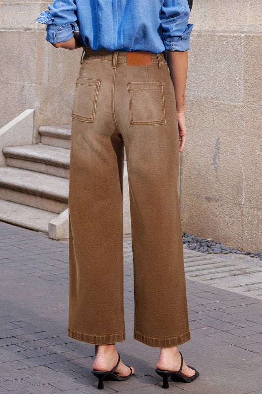 Denim Patch Pocket Shift Jeans-JUNIPER BLVD-[option4]-[option5]-[option6]-[option7]-[option8]-Shop-Boutique-Clothing-for-Women-Online