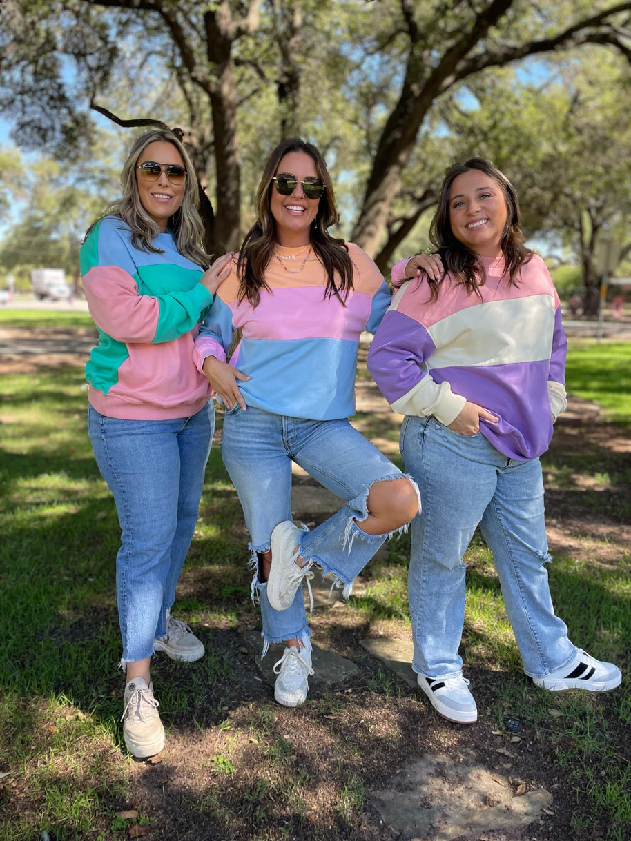 Finnley Colorblock Pullover in Four Colors-Womens-Ave Shops-[option4]-[option5]-[option6]-[option7]-[option8]-Shop-Boutique-Clothing-for-Women-Online