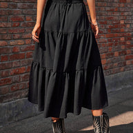 Tiered Midi Skirt-Skirts-Trendsi-[option4]-[option5]-[option6]-[option7]-[option8]-Shop-Boutique-Clothing-for-Women-Online