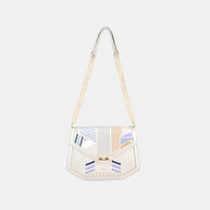 David Jones Geometric Print Crossbody Bag-Bags-Trendsi-Silver-One Size-[option4]-[option5]-[option6]-[option7]-[option8]-Shop-Boutique-Clothing-for-Women-Online