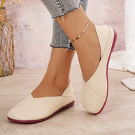 Round Toe Flats Slip-Ons-135 Flats-Trendsi-[option4]-[option5]-[option6]-[option7]-[option8]-Shop-Boutique-Clothing-for-Women-Online