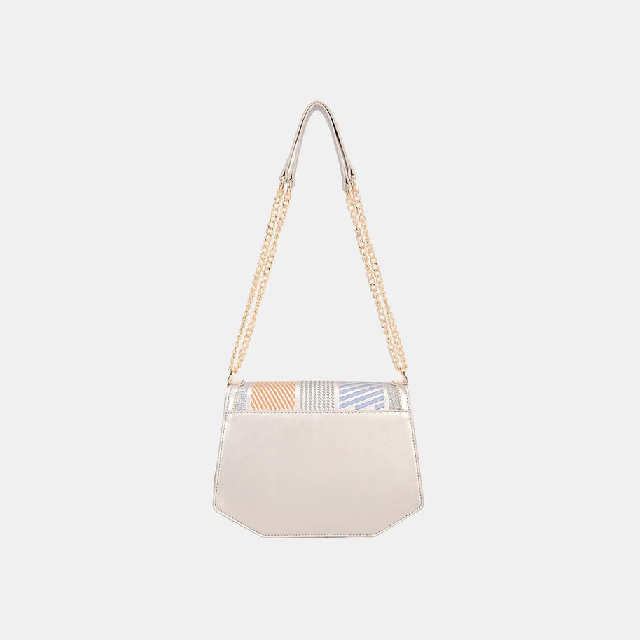 David Jones Geometric Print Crossbody Bag-Bags-Trendsi-[option4]-[option5]-[option6]-[option7]-[option8]-Shop-Boutique-Clothing-for-Women-Online