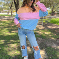 Finnley Colorblock Pullover in Four Colors-Womens-Ave Shops-[option4]-[option5]-[option6]-[option7]-[option8]-Shop-Boutique-Clothing-for-Women-Online