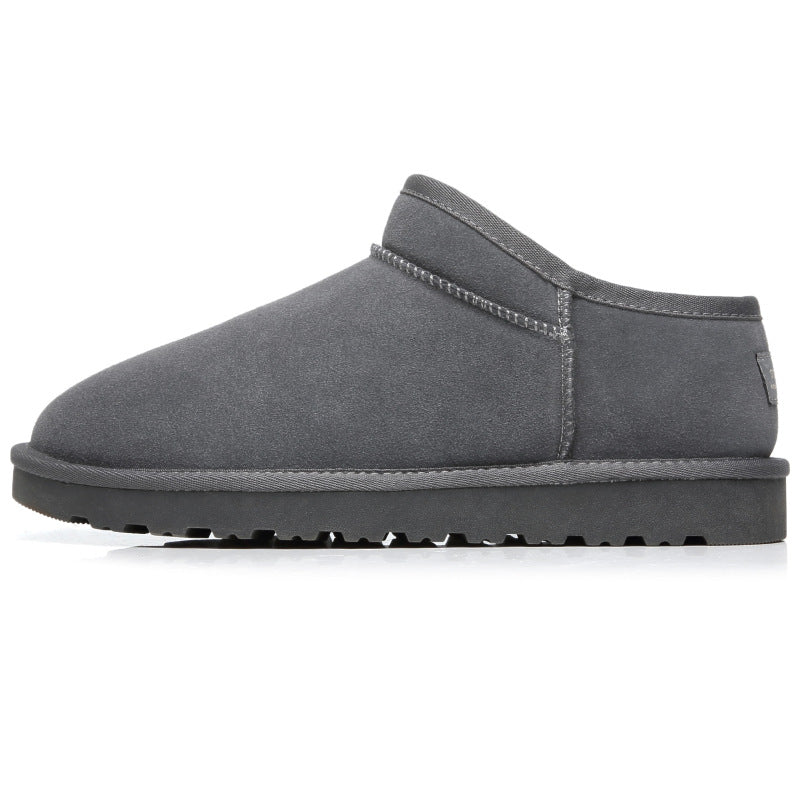 PREORDER: Faux Fur Lined Shortie Boots-Womens Shoe-Forever3A.M-Gray-5-[option4]-[option5]-[option6]-[option7]-[option8]-Shop-Boutique-Clothing-for-Women-Online