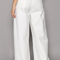 POL Distressed Drawstring Slit Wide leg Pants-Pants-Trendsi-[option4]-[option5]-[option6]-[option7]-[option8]-Shop-Boutique-Clothing-for-Women-Online
