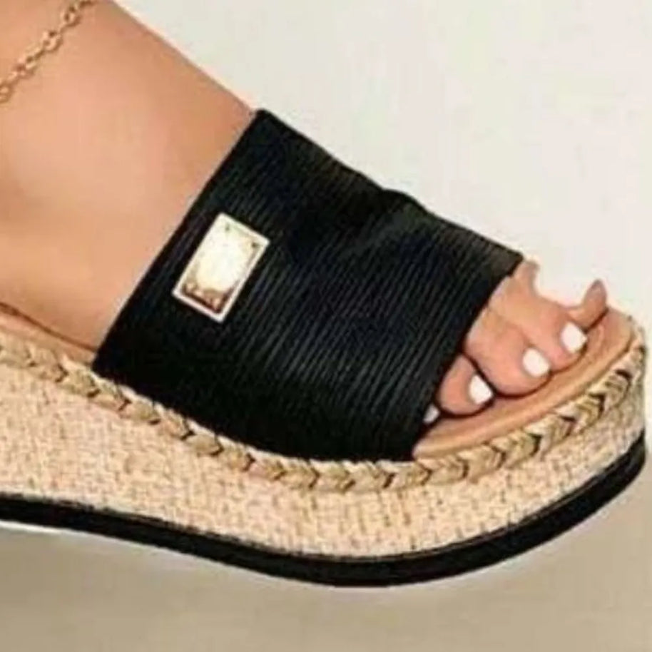 PU Leather Open Toe Sandals-130 Sandals-Trendsi-[option4]-[option5]-[option6]-[option7]-[option8]-Shop-Boutique-Clothing-for-Women-Online