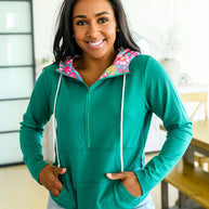 Shirley & Stone Audre Half Zip Hoodie in Six Colors-Preorder-Ave Shops-[option4]-[option5]-[option6]-[option7]-[option8]-Shop-Boutique-Clothing-for-Women-Online
