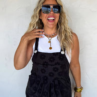 Blakeley Sunshine & Daisies Overall Dress-Womens-Ave Shops-[option4]-[option5]-[option6]-[option7]-[option8]-Shop-Boutique-Clothing-for-Women-Online