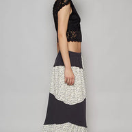 POL Contrast Floral Drawstring Wide Leg Pants-Pants-Trendsi-[option4]-[option5]-[option6]-[option7]-[option8]-Shop-Boutique-Clothing-for-Women-Online