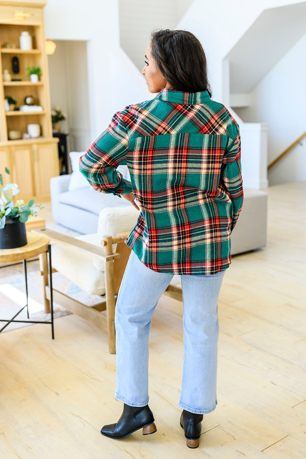 Shirley & Stone Lightweight Plaid Flannel In Four Colors-Womens-Ave Shops-[option4]-[option5]-[option6]-[option7]-[option8]-Shop-Boutique-Clothing-for-Women-Online