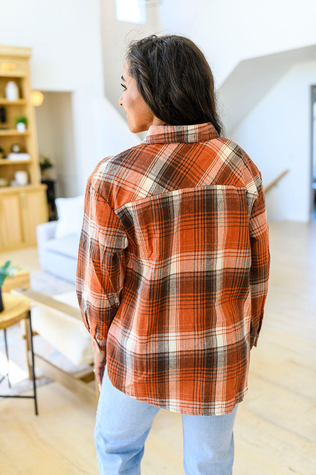 Shirley & Stone Lightweight Plaid Flannel In Four Colors-Womens-Ave Shops-[option4]-[option5]-[option6]-[option7]-[option8]-Shop-Boutique-Clothing-for-Women-Online