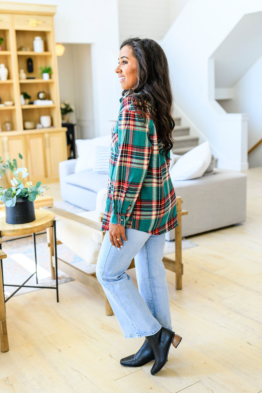 Shirley & Stone Lightweight Plaid Flannel In Four Colors-Womens-Ave Shops-[option4]-[option5]-[option6]-[option7]-[option8]-Shop-Boutique-Clothing-for-Women-Online