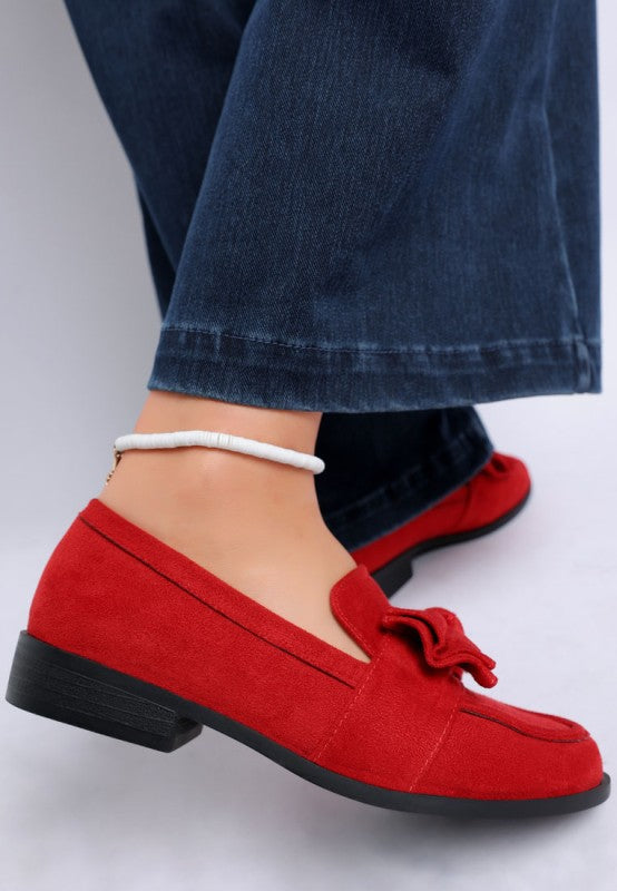 Havisham Bow Accent Heeled Loafers-Rag Company-[option4]-[option5]-[option6]-[option7]-[option8]-Shop-Boutique-Clothing-for-Women-Online