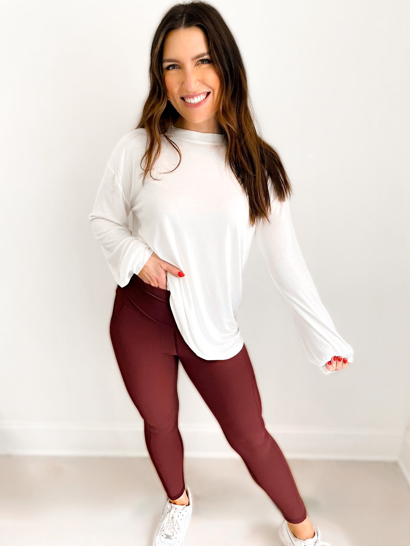 Molly Max Sculpt Ribbed Leggings - Regular-leggings-Girl Code Couture-[option4]-[option5]-[option6]-[option7]-[option8]-Shop-Boutique-Clothing-for-Women-Online