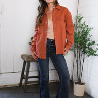 Peaceful Threads Burnt Orange Jacket-And The Why-[option4]-[option5]-[option6]-[option7]-[option8]-Shop-Boutique-Clothing-for-Women-Online
