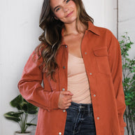 Peaceful Threads Burnt Orange Jacket-And The Why-[option4]-[option5]-[option6]-[option7]-[option8]-Shop-Boutique-Clothing-for-Women-Online