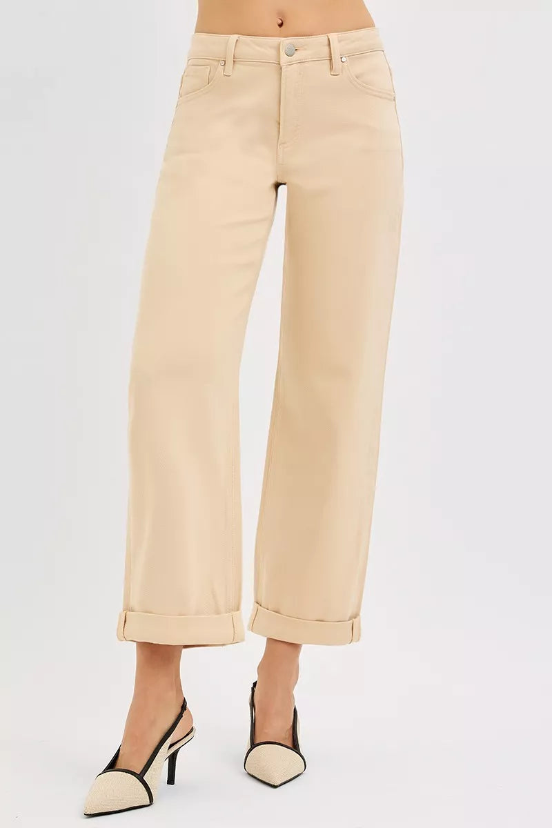 RISEN Tummy Control Mid Rise Ankle Barrel Relaxed Baggy-Jeans-Trendsi-[option4]-[option5]-[option6]-[option7]-[option8]-Shop-Boutique-Clothing-for-Women-Online