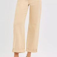 RISEN Tummy Control Mid Rise Ankle Barrel Relaxed Baggy-Jeans-Trendsi-[option4]-[option5]-[option6]-[option7]-[option8]-Shop-Boutique-Clothing-for-Women-Online