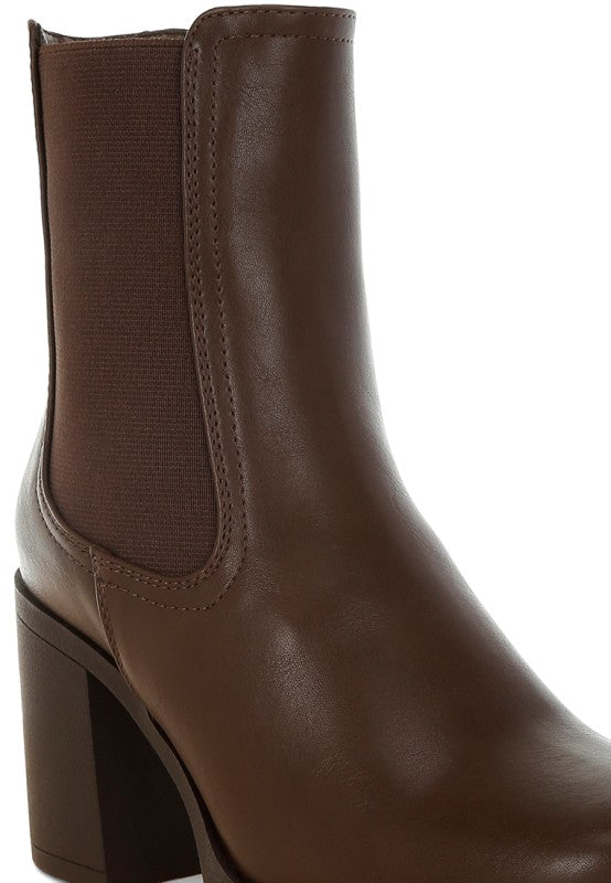 Scuala Faux Leather Chelsea Boots-Rag Company-[option4]-[option5]-[option6]-[option7]-[option8]-Shop-Boutique-Clothing-for-Women-Online