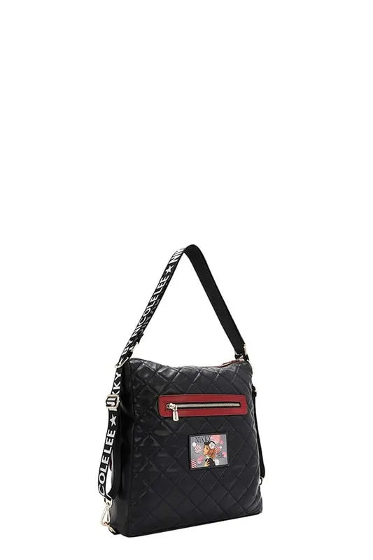 Nicole Lee USA Convertible Adjustable Strap Backpack Bag-Bags-Trendsi-[option4]-[option5]-[option6]-[option7]-[option8]-Shop-Boutique-Clothing-for-Women-Online
