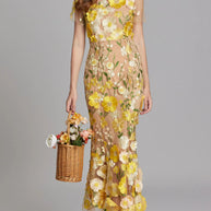Floral Embroidered Mesh Overlay Maxi Dress-Dresses-Trendsi-[option4]-[option5]-[option6]-[option7]-[option8]-Shop-Boutique-Clothing-for-Women-Online