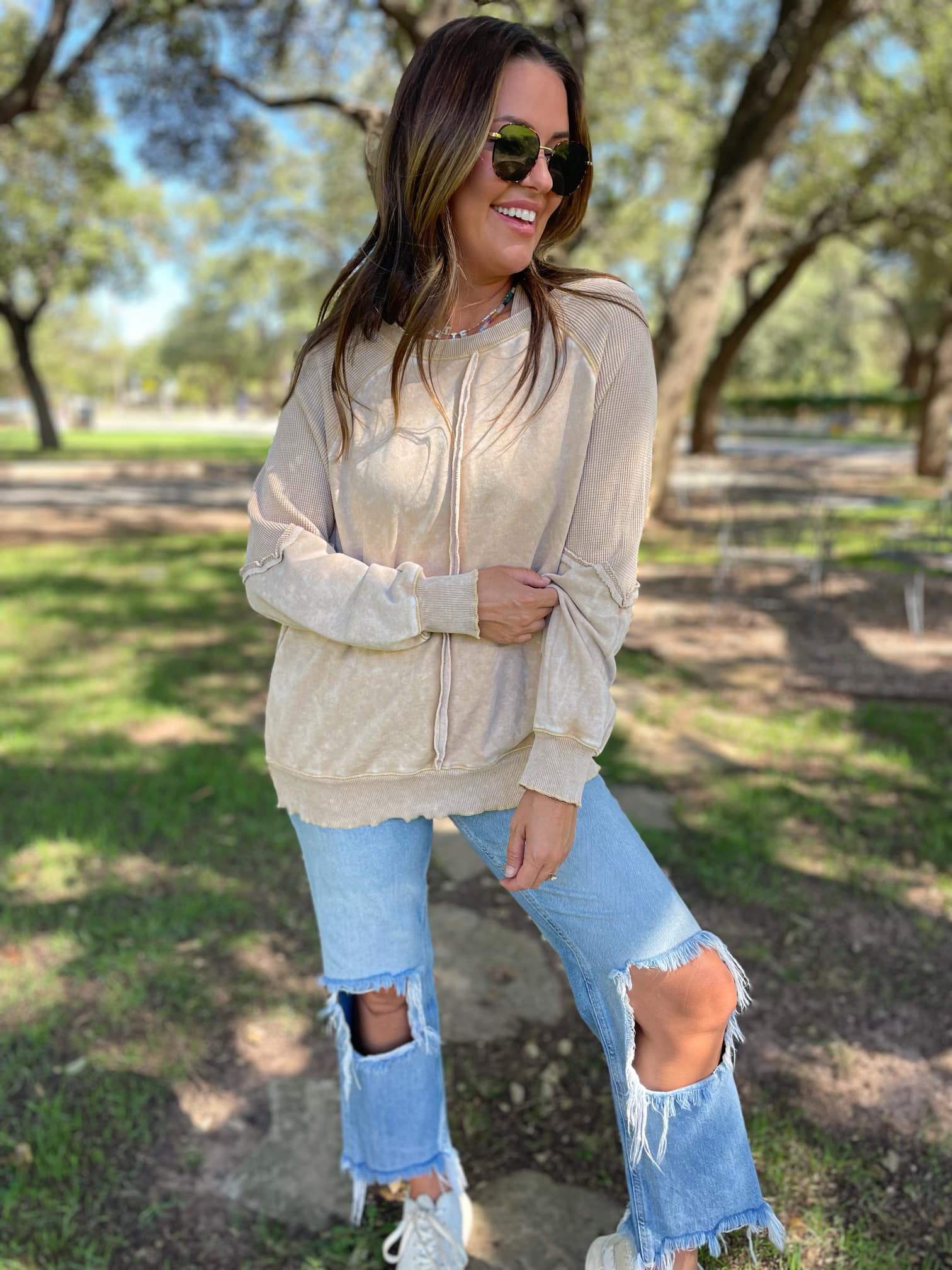 PREORDER: Best Selling Elliott Exposed Seam Sweatshirt in Five Colors-Womens-Ave Shops-[option4]-[option5]-[option6]-[option7]-[option8]-Shop-Boutique-Clothing-for-Women-Online