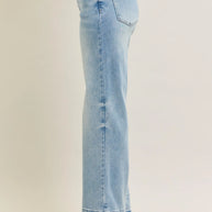 Judy Blue Release Hem Wide Leg Jeans-Trendsi-[option4]-[option5]-[option6]-[option7]-[option8]-Shop-Boutique-Clothing-for-Women-Online