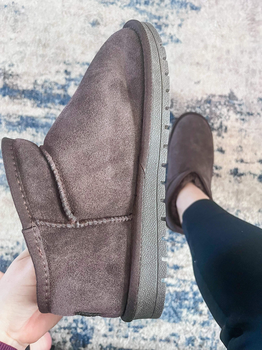 PREORDER: Faux Fur Lined Shortie Boots-Womens Shoe-Forever3A.M-Chocolate-5-[option4]-[option5]-[option6]-[option7]-[option8]-Shop-Boutique-Clothing-for-Women-Online