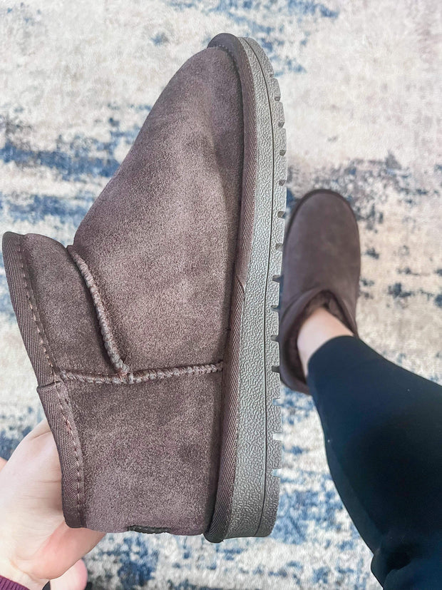 PREORDER: Faux Fur Lined Shortie Boots-Womens Shoe-Forever3A.M-Chocolate-5-[option4]-[option5]-[option6]-[option7]-[option8]-Shop-Boutique-Clothing-for-Women-Online