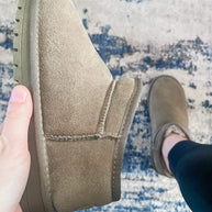 PREORDER: Faux Fur Lined Shortie Boots-Womens Shoe-Forever3A.M-Sand-5-[option4]-[option5]-[option6]-[option7]-[option8]-Shop-Boutique-Clothing-for-Women-Online