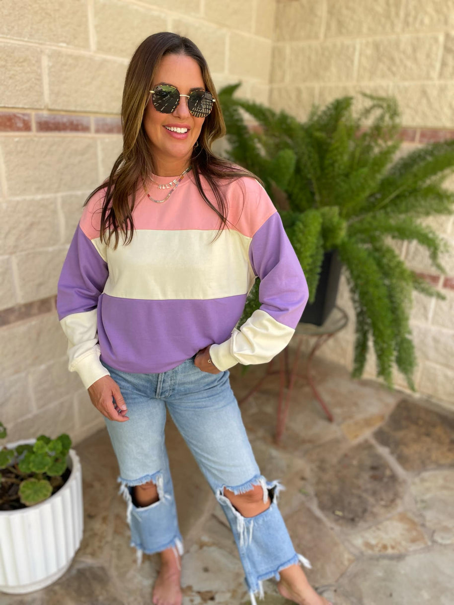 Finnley Colorblock Pullover in Four Colors-Womens-Ave Shops-[option4]-[option5]-[option6]-[option7]-[option8]-Shop-Boutique-Clothing-for-Women-Online